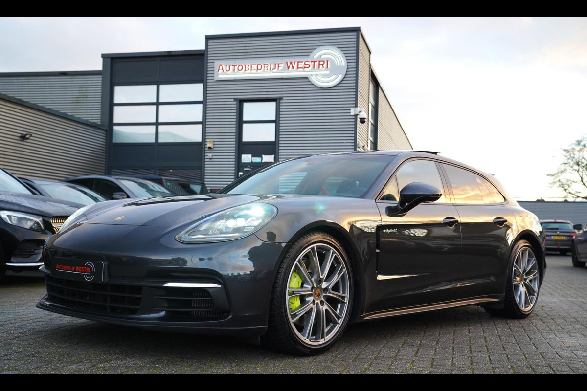 Porsche Panamera Sport Turismo 2.9 4 E-Hybrid | Sport Chrono | 21 inch | Panorama | Sport uitlaat | Luchtvering | Spoiler | LED |