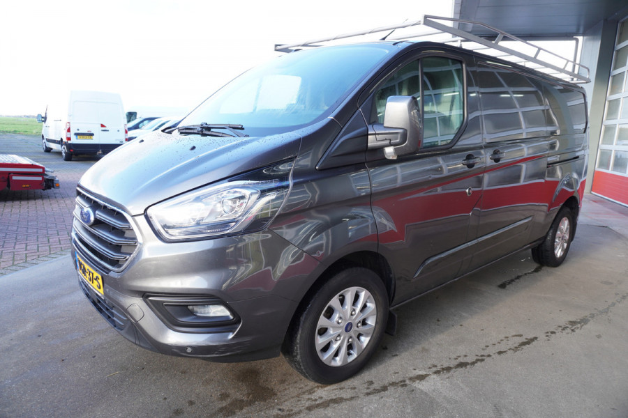 Ford Transit Custom 300L 2.0 TDCI 130PK L2H1 Limited Schuifdeur links en rechts nr.V108 | Airco | Cruise | Navi | Camera| Trekhaak