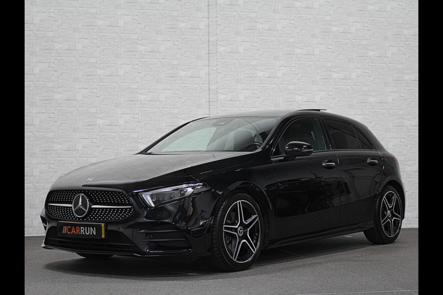 Mercedes-Benz A-Klasse 180 AMG-Line | NL-Auto | Bovag Garantie | Panorama | Widescreen | Memory | Multibeam-LED | Keyless-Go | Sfeerverlichting | Dealer onderhouden | Night-Pakket | Carplay | Stoelverwarming | Camera | Lane Assist |