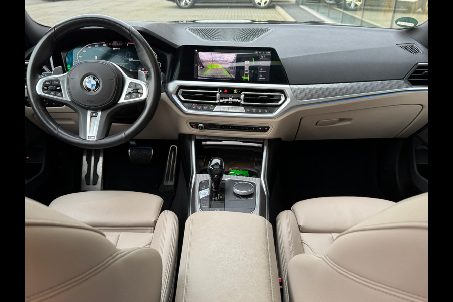 BMW 3-serie 330e M Sport Shadow Line Plug In Hybrid Dealer O.H PHEV | Schuifdak | Laser LED | Adaptive Onderstel |  Lederen Sportstoelen Memory | Adaptive Cruise | Harman Kardon | Head Up |