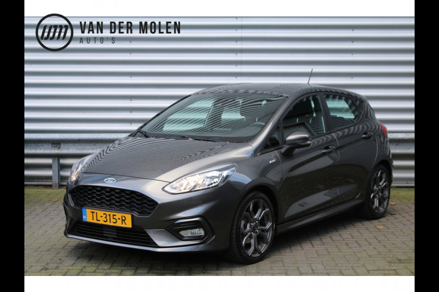 Ford Fiesta 1.0 EcoBoost 100pk ST-Line NL-Auto NAP Airco Cruise Navi Keyless 17"LMV