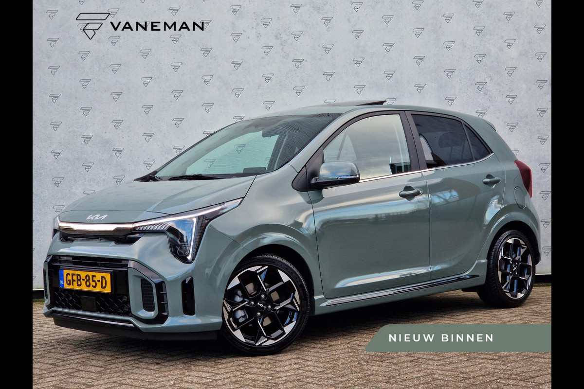 Kia Picanto 1.0 DPI GT-Line | BSD | Open Dak | LED | Stoelverwarming | Clima | Navi |