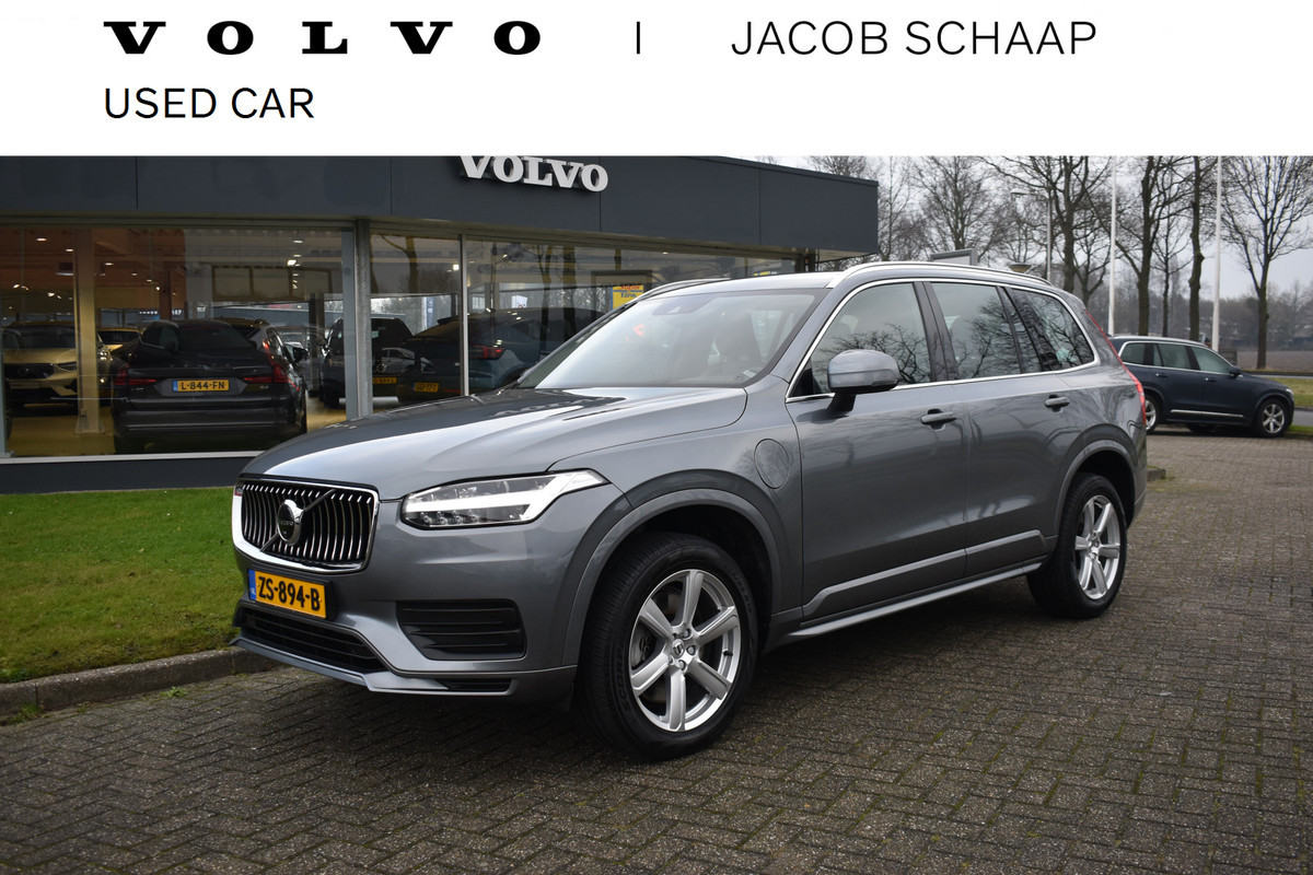 Volvo XC90 T8 390 PK Automaat Twin Engine AWD Momentum Pro | 360 camera | Leder | Stoelverwarming | Elektr. stoel | ACC | Blis | 19"LMV