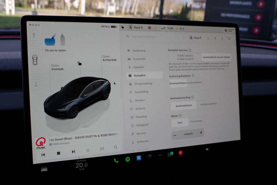 Tesla Model 3 Long Range RWD 78 kWh *PER-DIRECT LEVERBAAR*, Panoramadak, 4 x Stoelverwarming, Entertainment, 360 Camera