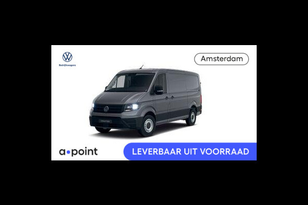 Volkswagen Crafter Trendline L3H2 2.0 TDI EU6 140 pk GVW 3.0T VOORRAAD!! RIJKLAARPRIJS!! 2 SCHUIFDEUREN!!! NETTO DEAL!