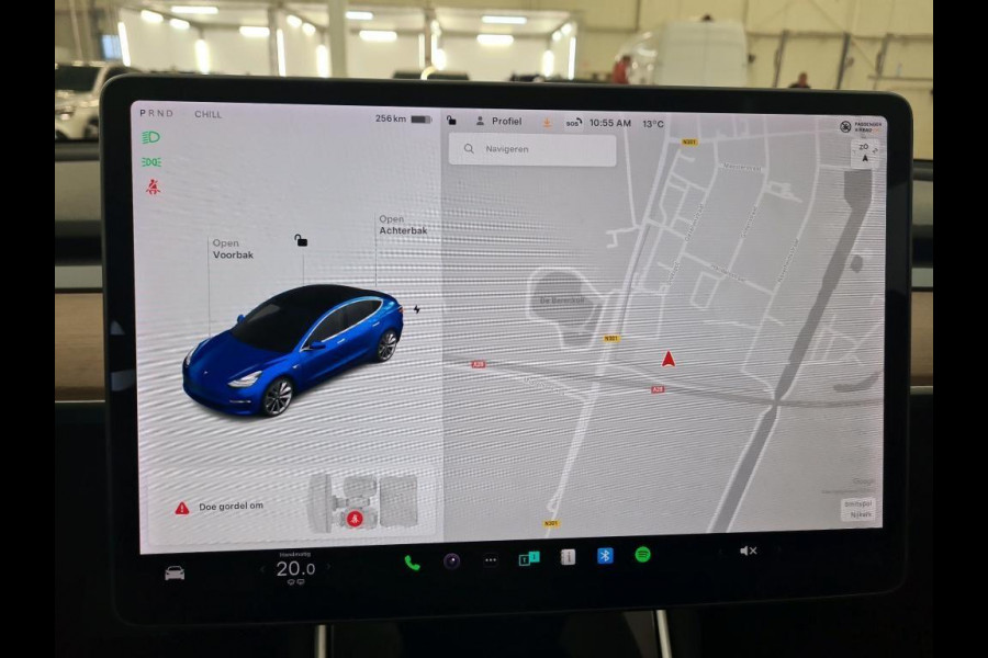 Tesla Model 3 Standard RWD Plus 60 kWh, 58000 Km, pano,leder,  19 inch lmv, eerste eigenaar, nl auto met nationale auto pas