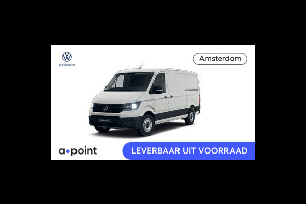 Volkswagen Crafter Trendline L3 2.0 TDI EU6 140 pk GVW 3.0T Zijschuifdeur links en rechts! Trekhaak! VOORRAAD!! RIJKLAARPRIJS!!