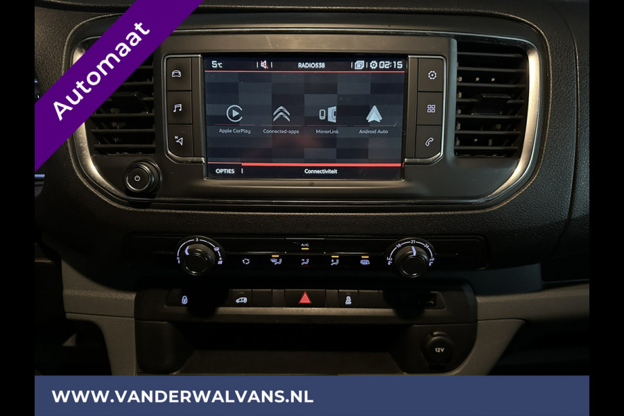 Citroën Jumpy 2.0 BlueHDI 180pk Automaat L2H1 Euro6 ** Airco | Navigatie | Trekhaak | Cruisecontrol | Apple Carplay Android Auto, Parkeersensoren, Bijrijdersbank