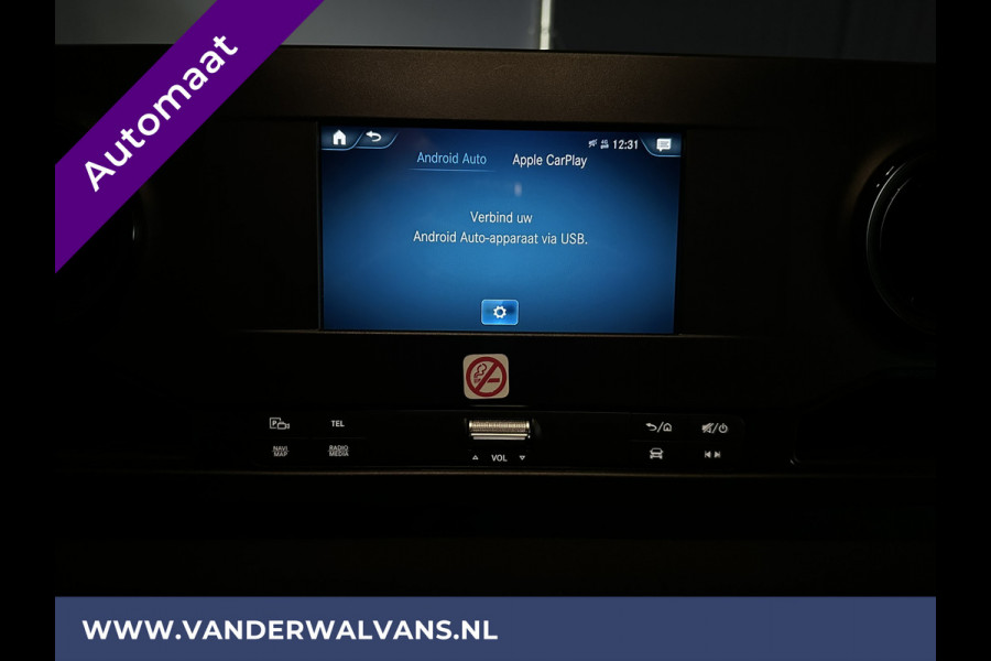 Mercedes-Benz Sprinter 317 CDI 170pk 9G-Tronic Automaat **BPM VRIJ voor de Ondernemer** L2H2 Euro6 Airco | Camera | Navigatie Apple Carplay, Android Auto, Cruisecontrol, Parkeersensoren, Stoelverwarming, Bijrijdersbank