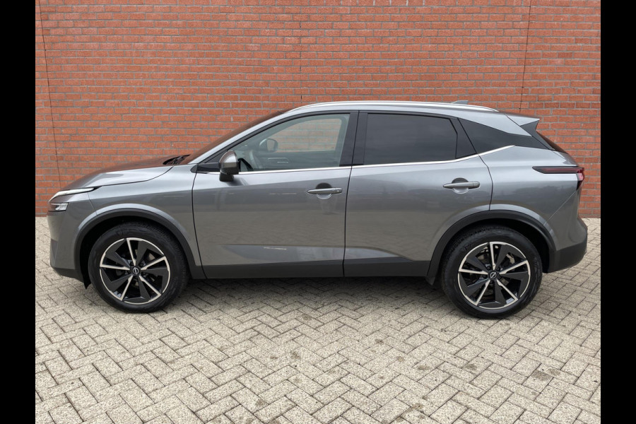 Nissan QASHQAI 1.3 MHEV DIG-T 158pk Xtronic Tekna+ | Navigatie | Apple Carplay/Android Auto | Parkeersensoren | 360 camera | Adaptive cruise control | Elektrisch panoramadak | Head-up Display | Blind Spot Assist | Elektrische achterklep | Elektrische bestuurderstoel | Stoel-en stuurverwarming | Ledverlichting | Climate Control