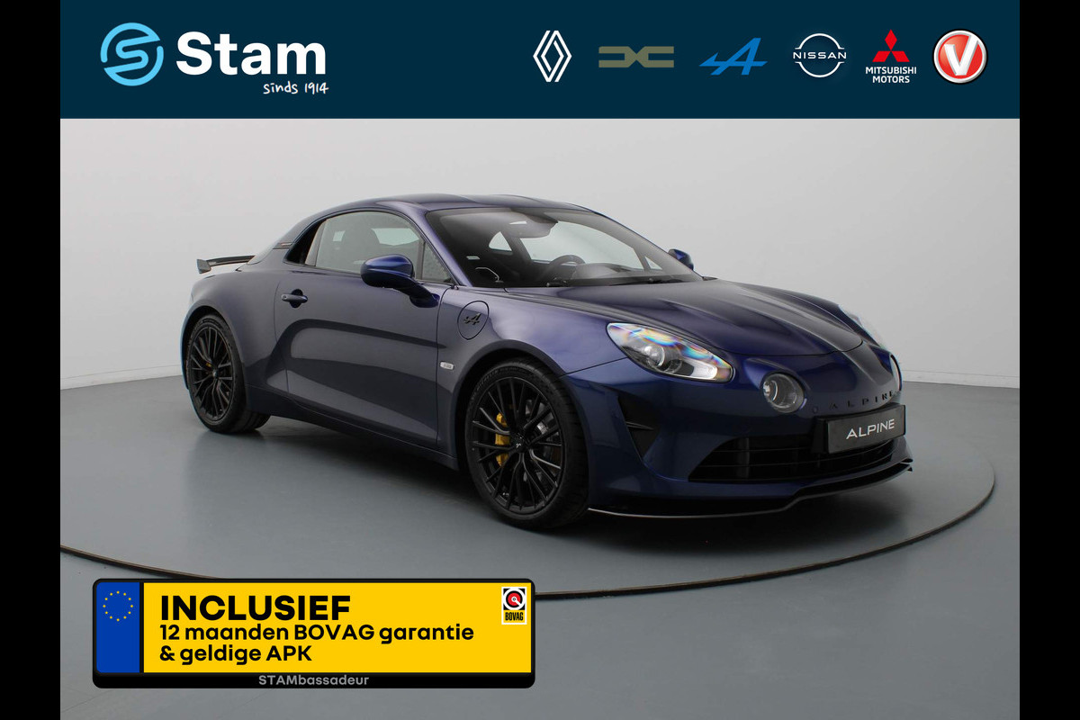 ALPINE A110 Turbo S 300pk  EDC/AUTOMAAT Alpine Telmetrics | Focal | Michelin® PS2 CUP | Navi | 18" Velgen