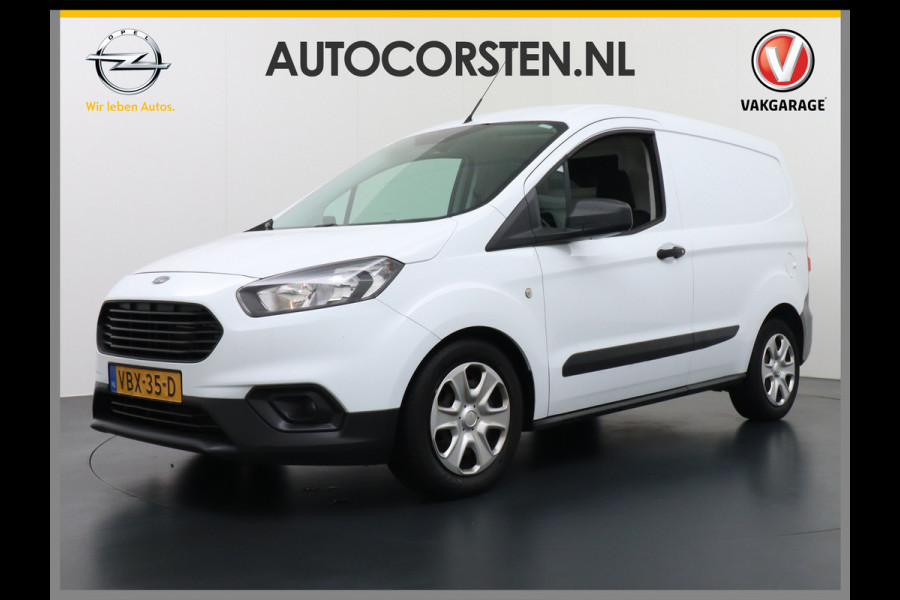 Ford Transit Courier TDCI Airco Navigatie Cruise C. Lat-om-lat chuifd.-R Deuren-A. Dakrails S Elektr.Ramen+Spiegels+Verwarmd Centr.Vergr.+afst Mistla Orig NL auto  nette Courier!