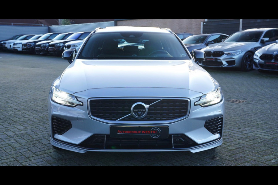 Volvo V60 2.0 T8 Twin Engine AWD | R-Design Binnen+buiten | Bowers&Wilkins | incl BTW | 360 camera | Stuurwielverwarming | Headup