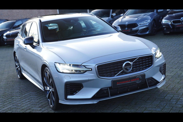 Volvo V60 2.0 T8 Twin Engine AWD | R-Design Binnen+buiten | Bowers&Wilkins | incl BTW | 360 camera | Stuurwielverwarming | Headup