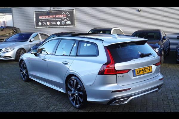 Volvo V60 2.0 T8 Twin Engine AWD | R-Design Binnen+buiten | Bowers&Wilkins | incl BTW | 360 camera | Stuurwielverwarming | Headup