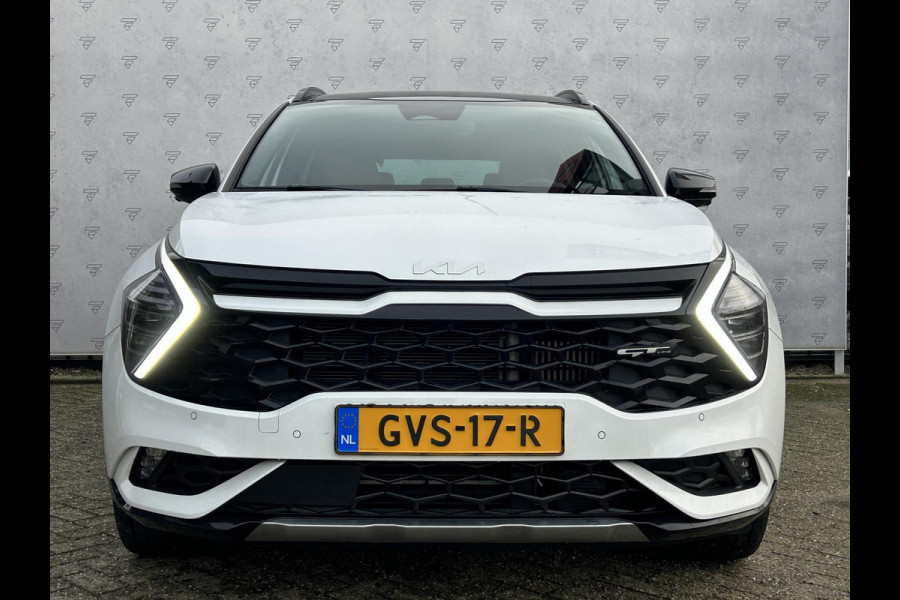 Kia Sportage 1.6 T-GDi Plug-in Hybrid AWD GT-PlusLine Automaat | Navi | Stoelverwarming Voor + Achter | 360 Graden Camera | Stoelverkoeling | Elektrische Geheugenstoelen | Sensoren |