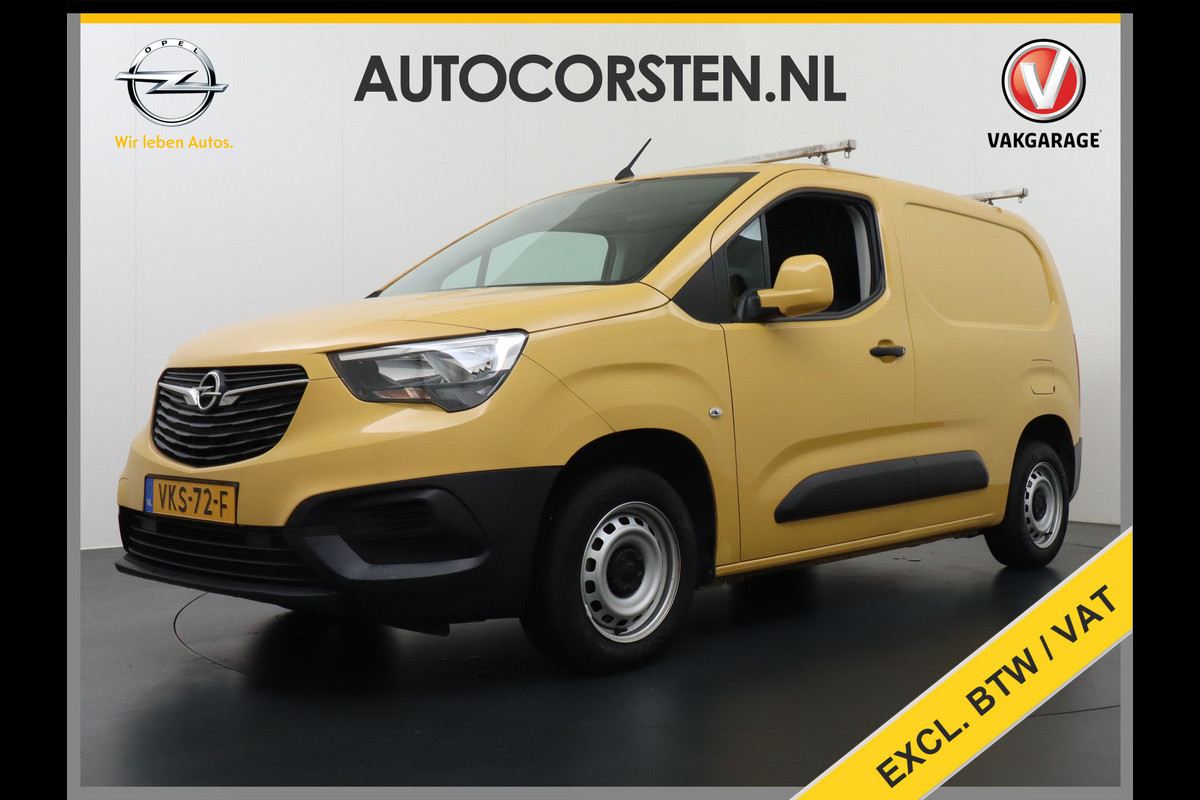 Opel Combo 1.5D L1H1 Edition 13x Op voorraad! 3-Persoons Airco Cruise Control Bluetooth Elektr.ramen Elektr.spiegels+Verwarmd Centr.Vergr+a Schuifdeur Betonplex vloer Lat om Lat betimmering Super Nette Combo! Origin. NLse auto, van binnen en buiten een Keurige Combo!