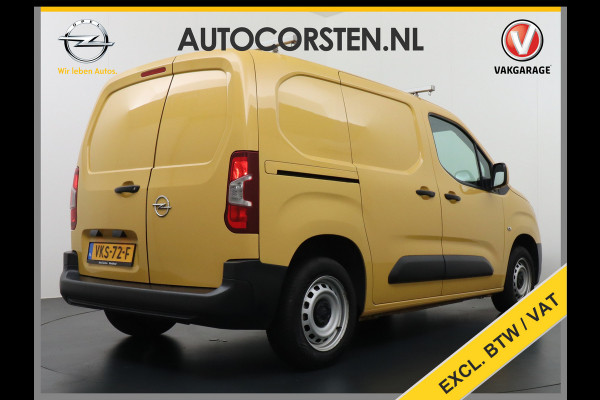 Opel Combo 1.5D L1H1 Edition 11x Op voorraad! 3-Persoons Airco Cruise Control Bluetooth Elektr.ramen Elektr.spiegels+Verwarmd Centr.Vergr+a Schuifdeur Betonplex vloer Lat om Lat betimmering Super Nette Combo!