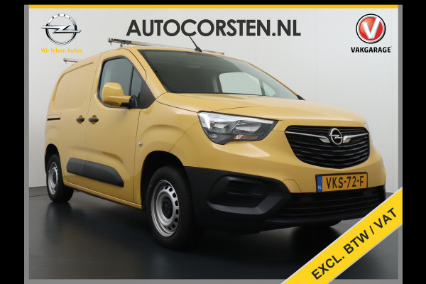 Opel Combo 1.5D L1H1 Edition 11x Op voorraad! 3-Persoons Airco Cruise Control Bluetooth Elektr.ramen Elektr.spiegels+Verwarmd Centr.Vergr+a Schuifdeur Betonplex vloer Lat om Lat betimmering Super Nette Combo!