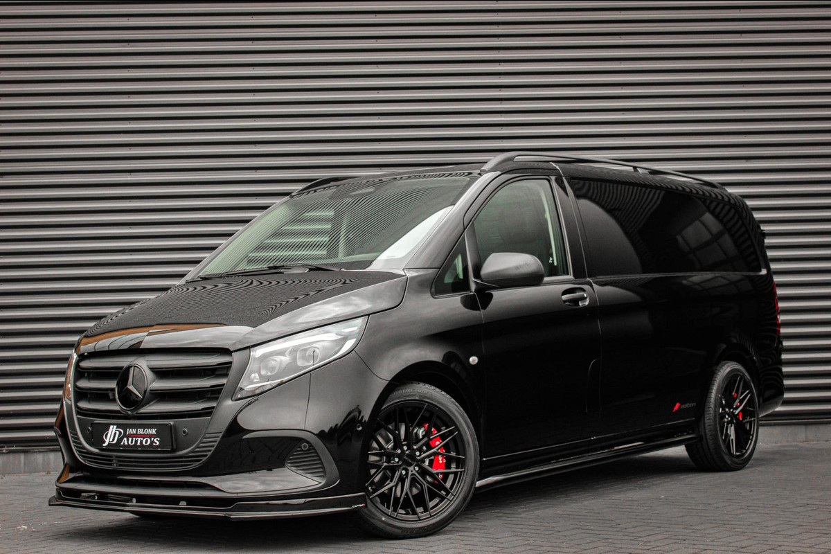 Mercedes-Benz Vito 119 CDI L2 SELECT LANG LEDEREN BEKLEDING / AUTOMAAT / VERLAAGD / AMG / APPLE CARPLAY / FULL OPTIONS / AMG-BLACK