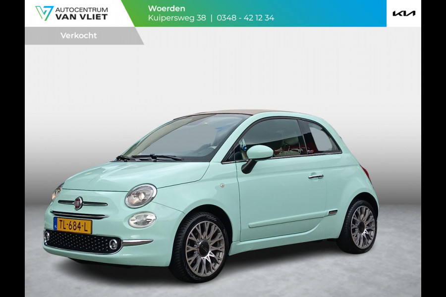 Fiat 500C TwinAir Turbo Lounge | Airco | Nav | 16" | PDC