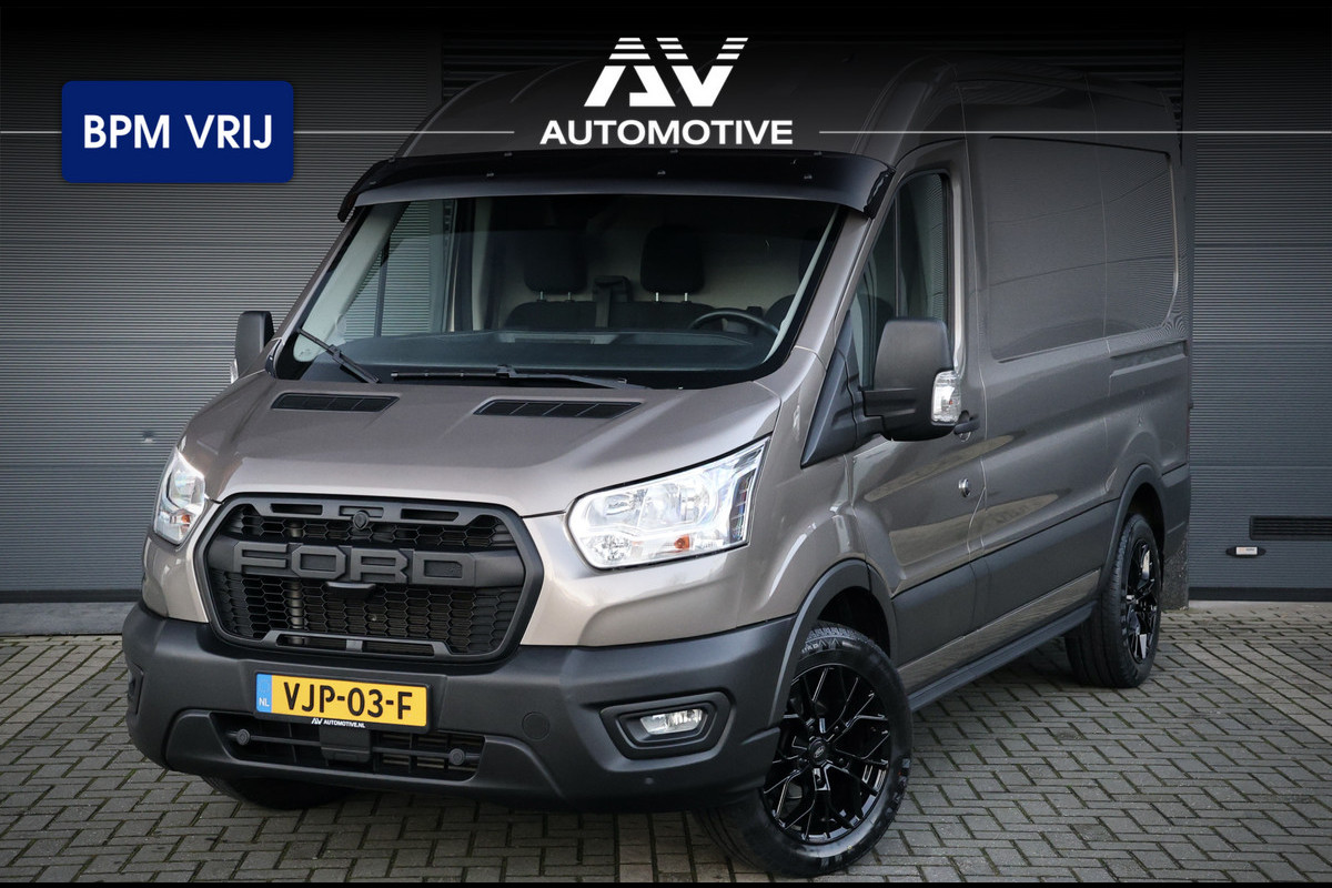 Ford Transit 310 2.0 TDCI L2H2 Raptor Edition | BPM VRIJ | CarPlay | Camera | DAB | Cruise control | Trekhaak | NL Auto | NAP Logisch