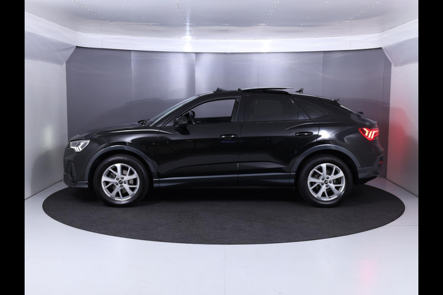 Audi Q3 Sportback 35 TFSI Business Edition 150 pk S-tronic | Navigatie | Panoramadak | Parkeersensoren | Achteruitrijcamera | Cruise control | Stoelverwarming |