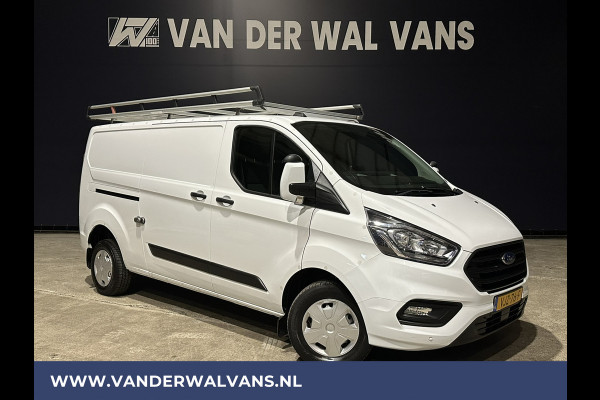 Ford Transit Custom 2.0 TDCI 130pk **BPM VRIJ voor de Ondernemer** L2H1 Euro6 Airco | Navigatie | Camera Cruisecontrol, Apple Carplay, Android Auto, LED, Imperiaal, Trekhaak, Parkeersensoren, Bijrijdersbank