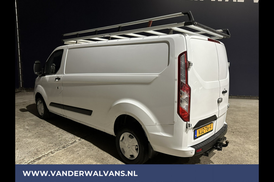 Ford Transit Custom 2.0 TDCI 130pk **BPM VRIJ voor de Ondernemer** L2H1 Euro6 Airco | Navigatie | Camera Cruisecontrol, Apple Carplay, Android Auto, LED, Imperiaal, Trekhaak, Parkeersensoren, Bijrijdersbank