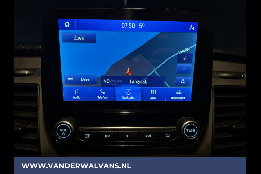 Ford Transit Custom 2.0 TDCI 130pk **BPM VRIJ voor de Ondernemer** L2H1 Euro6 Airco | Navigatie | Camera Cruisecontrol, Apple Carplay, Android Auto, LED, Imperiaal, Trekhaak, Parkeersensoren, Bijrijdersbank