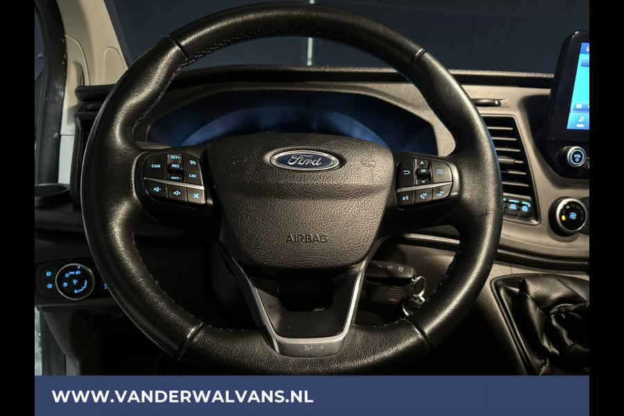 Ford Transit Custom 2.0 TDCI 130pk **BPM VRIJ voor de Ondernemer** L2H1 Euro6 Airco | Navigatie | Camera Cruisecontrol, Apple Carplay, Android Auto, LED, Imperiaal, Trekhaak, Parkeersensoren, Bijrijdersbank