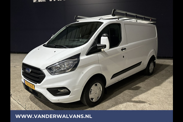 Ford Transit Custom 2.0 TDCI 130pk **BPM VRIJ voor de Ondernemer** L2H1 Euro6 Airco | Navigatie | Camera Cruisecontrol, Apple Carplay, Android Auto, LED, Imperiaal, Trekhaak, Parkeersensoren, Bijrijdersbank