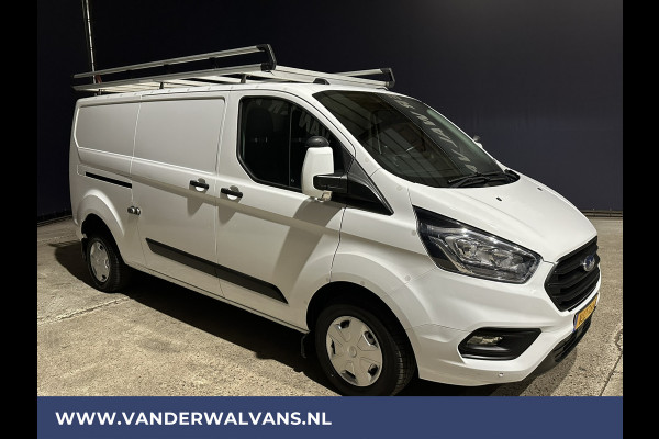 Ford Transit Custom 2.0 TDCI 130pk **BPM VRIJ voor de Ondernemer** L2H1 Euro6 Airco | Navigatie | Camera Cruisecontrol, Apple Carplay, Android Auto, LED, Imperiaal, Trekhaak, Parkeersensoren, Bijrijdersbank