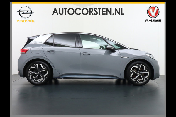 Volkswagen ID.3 AUT. 204pk 58kWh Adap.Cruise Apple Carplay Android Mirror Link 19" Matrix led IQ-.Drive Auto-Pilot Navi-discover-Pro Ecc Camera  Vermoeidheids herkenning Rijstrooksensor Bluetooth Keyless DAB Pdc Usb 19''LM Achteropkomend verkeer waarschuwing Orig.NLse Auto Dealer-Onderhouden 43.000 nieuw!