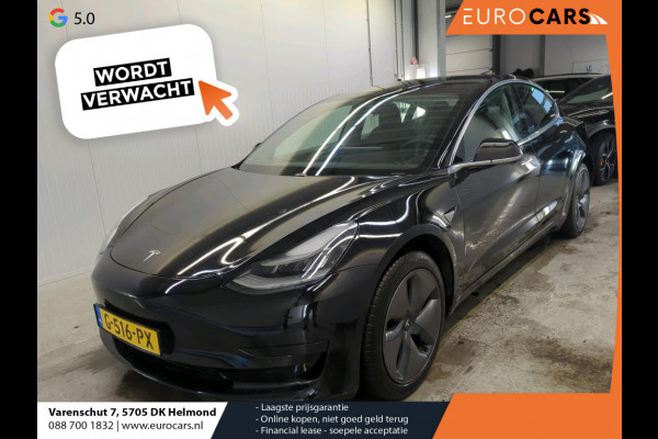 Tesla Model 3 Standard RWD Plus 60 kWh Autopilot+Full Self Driving Leder Panoramadak Navigatie PDC VA + Camera