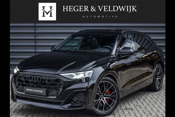 Audi Q8 55TFSI e QUATTRO PRO LINE S COMPETITION | S-SEATS | PANORAMADAK | 4 WIEL BESTURING | B&O SOUND | HEAD-UP | LUCHTVERING | DAB+ |