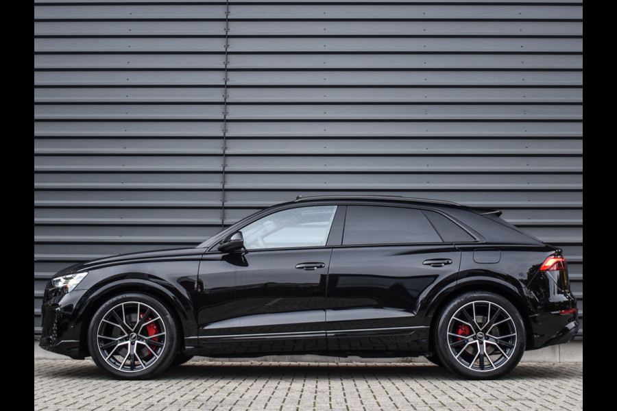 Audi Q8 55TFSI e QUATTRO PRO LINE S COMPETITION | S-SEATS | PANORAMADAK | 4 WIEL BESTURING | B&O SOUND | HEAD-UP | LUCHTVERING | DAB+ |