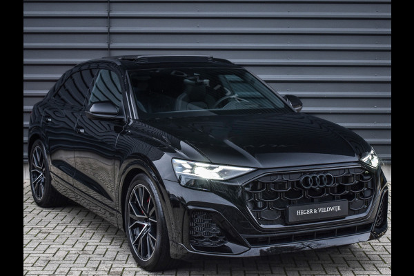 Audi Q8 55TFSI e QUATTRO PRO LINE S COMPETITION | S-SEATS | PANORAMADAK | 4 WIEL BESTURING | B&O SOUND | HEAD-UP | LUCHTVERING | DAB+ |