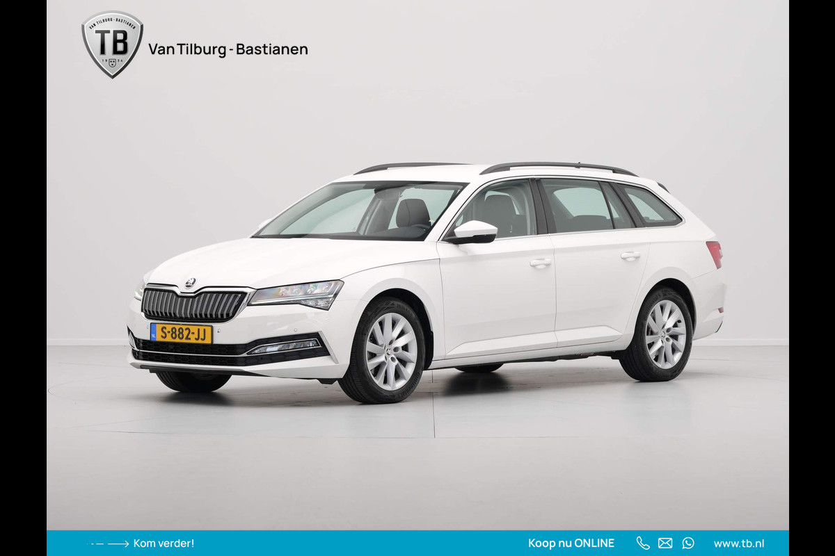 Škoda Superb Combi 1.4 TSI iV 204pk (LET OP! Geen trekgewicht!) DSG Business Edition Plus, Navigatie Led Clima