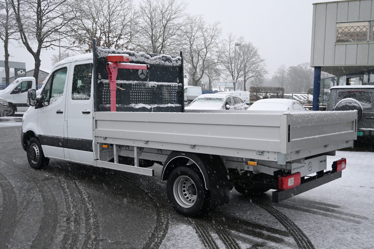 Mercedes-Benz Sprinter 519 CDI DC L3 Open laadbak Lier/kraan, Tachograaf, Geveerde stoel, MBUX navigatie