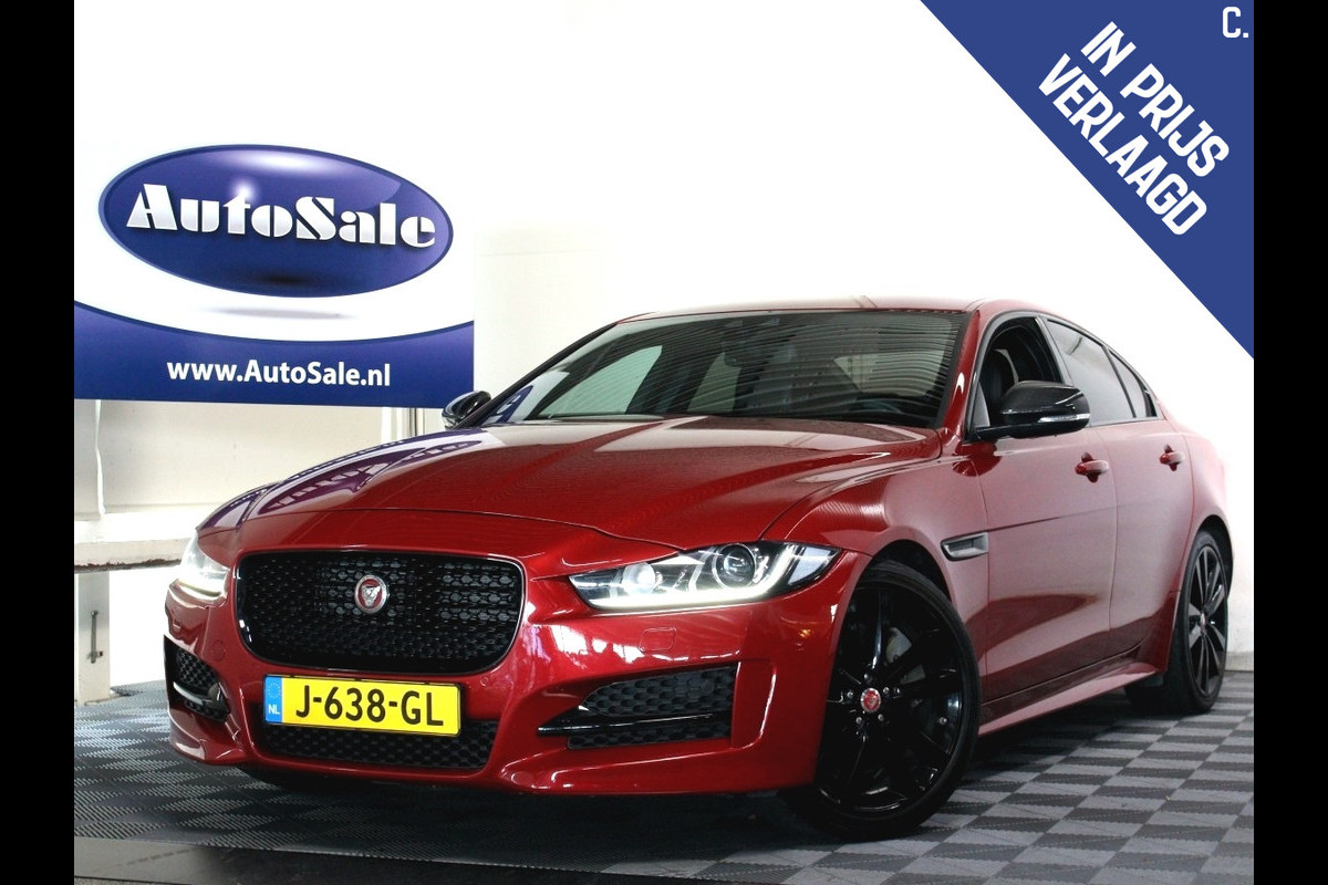 Jaguar XE 2.0 R-Sport 250pk VIRTUAL MERIDIAN SFEER LEDER NAV CAMERA '17