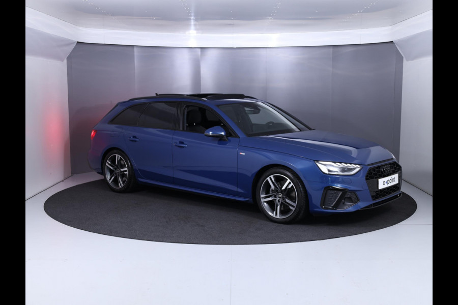 Audi A4 Avant 35 TFSI S edition Competition 150 pk S-tronic | Verlengde garantie | Navigatie | Panoramadak |Parkeersensoren | Achteruitrijcamera | Stoelverwarming | S-Line |