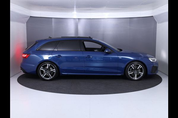 Audi A4 Avant 35 TFSI S edition Competition 150 pk S-tronic | Verlengde garantie | Navigatie | Panoramadak |Parkeersensoren | Achteruitrijcamera | Stoelverwarming | S-Line |