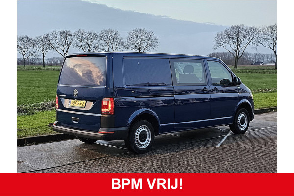 Volkswagen Transporter 2.0 TDI L2H1 DC dubbele cabine, airco, navi, pdc.