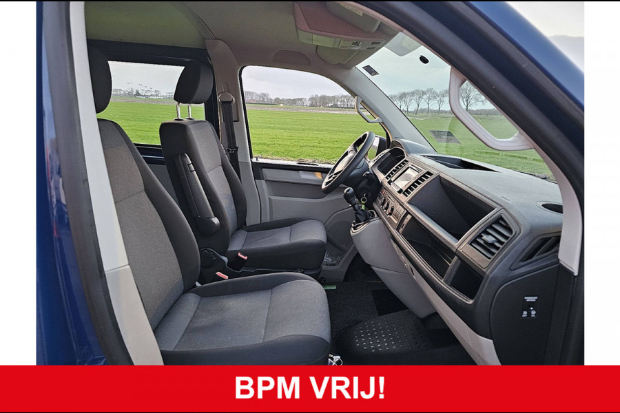 Volkswagen Transporter 2.0 TDI L2H1 DC dubbele cabine, airco, navi, pdc.