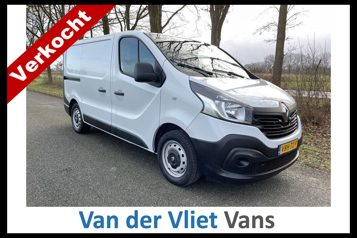 Renault Trafic 1.6 dCi 126pk E6 Comfort BPM Vrij! Lease €248 p/m, Airco, Navi, Bedrijfsinrichting, PDC, Trekhaak, Volledig onderhoudshistorie aanwezig