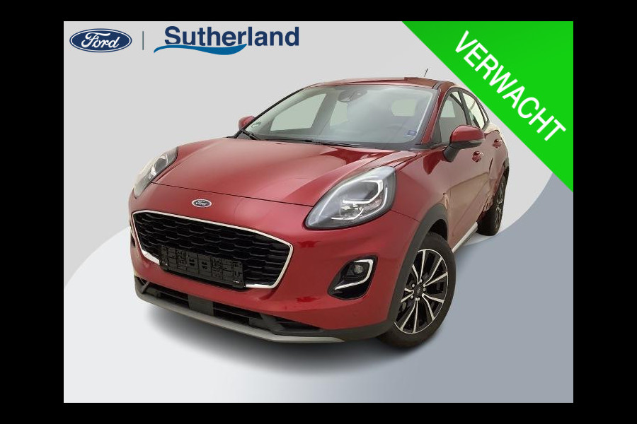 Ford Puma 1.0 EcoBoost Hybrid Titanium 125pk | Driver Assistance Pack | Winterpack | Comfort Pack | Elek. Achterklep | All Weather Banden | Verlengde fabrieksgarantie tot 03-2028