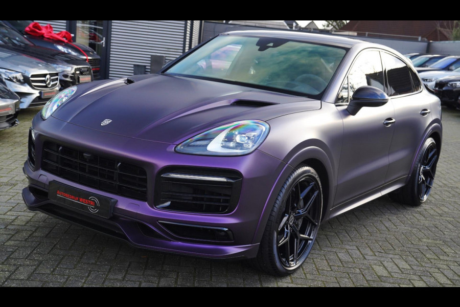 Porsche Cayenne Coupé 2.9 S | Techart | Akrapovic | Stoelverwarming/verkoeling | Panorama | 100% onderhouden | Adaptief CC