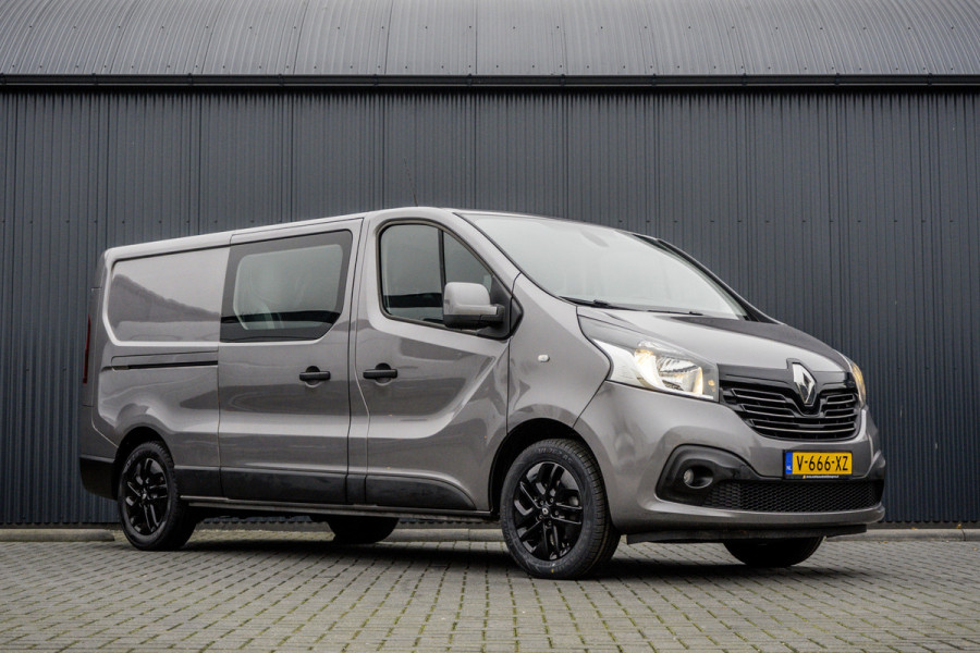 Renault Trafic 1.6 dCi L2H1 | Euro 6 | 126 PK | 6-Persoons | Cruise | Airco | DC | Schuifdeur L+R