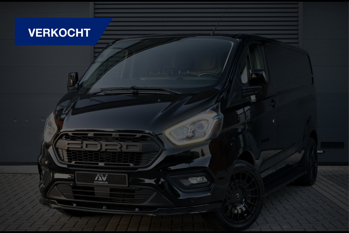 Ford Transit Custom 300 2.0 TDCI L2H1 170 PK AUT Raptor Edition | BPM VRIJ | Camera | CarPlay | Trekhaak | Stoelverwarming | PDC V+A | 3-Zitter | NAP Logisch | NL Auto